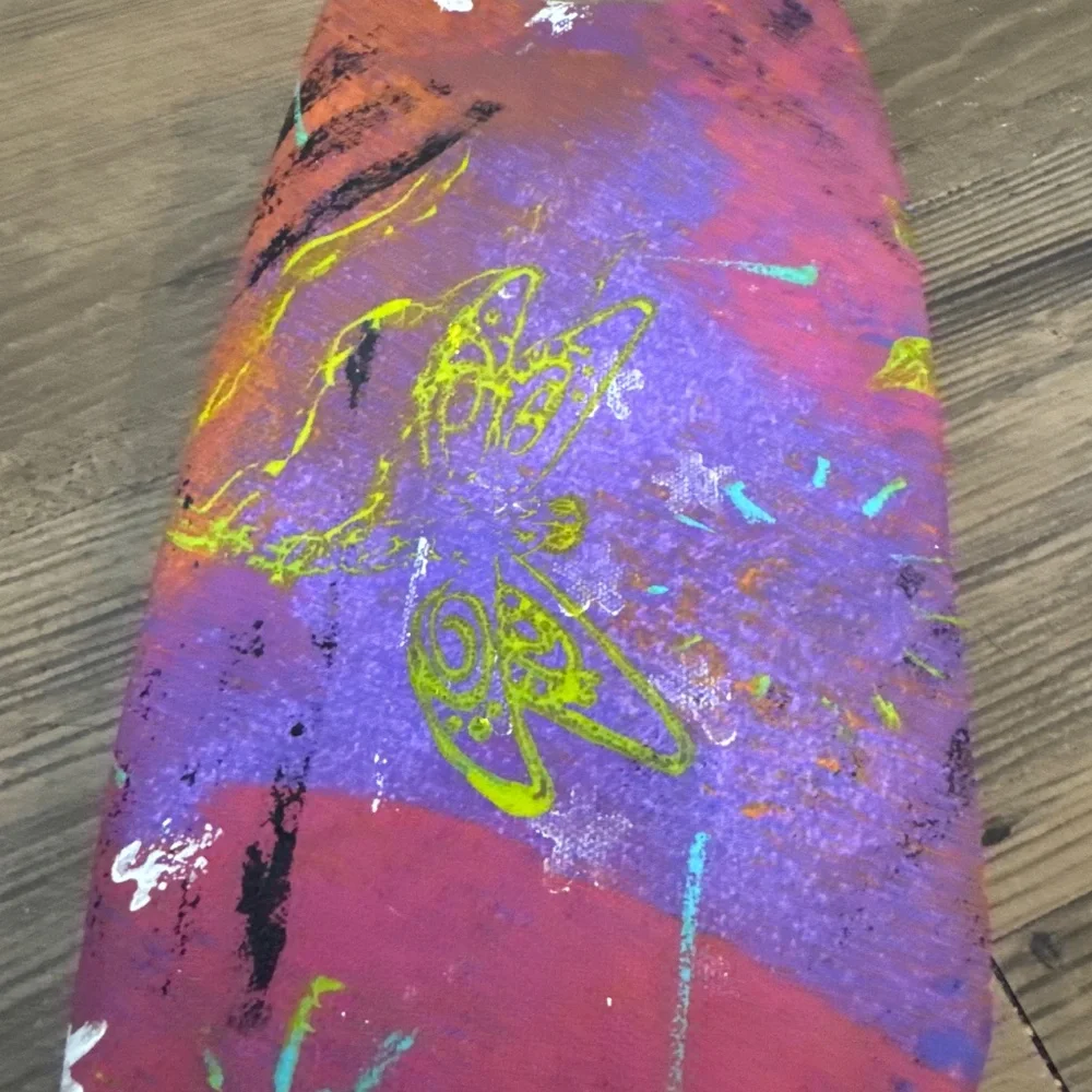 Hand painted toiletry bag